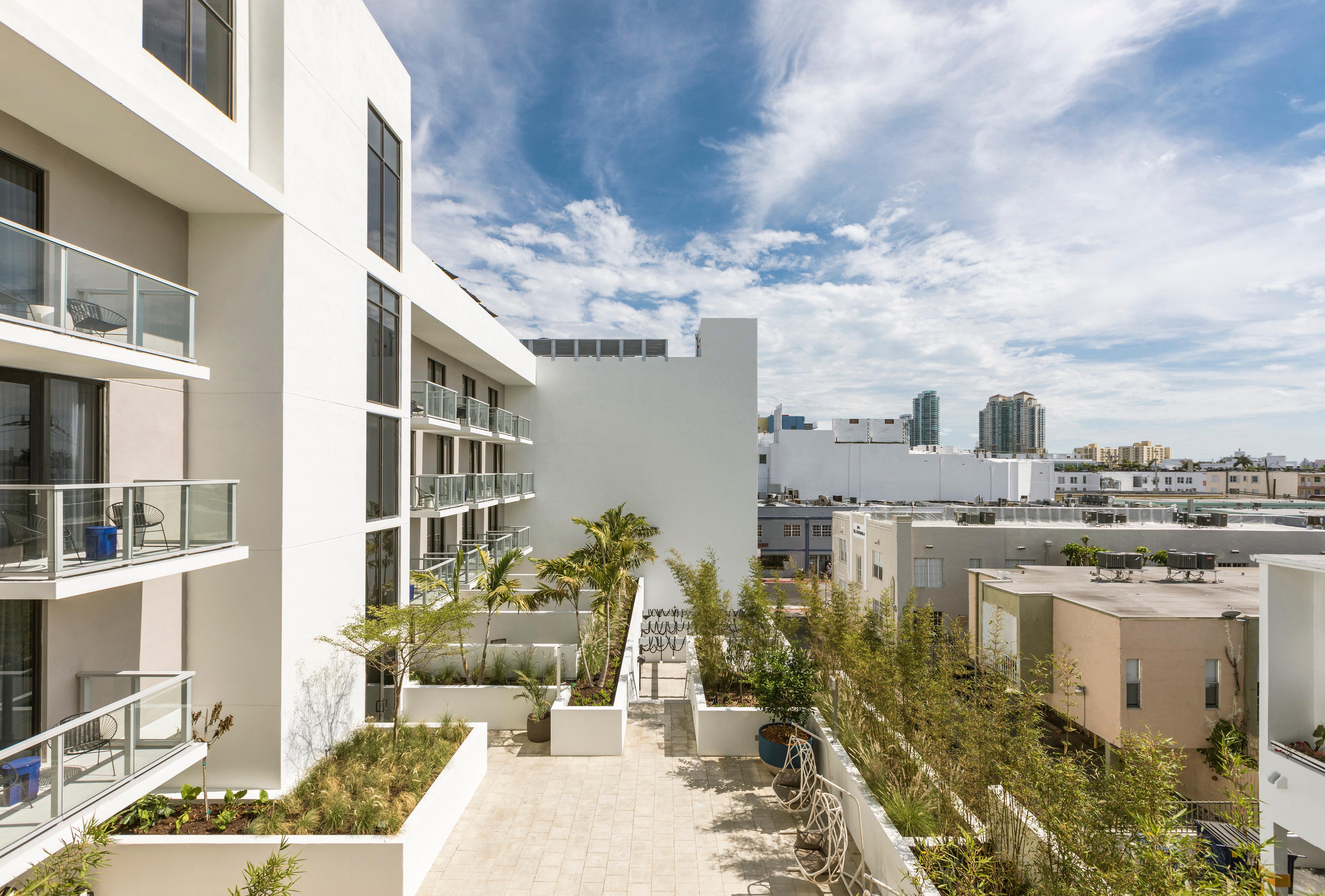 Kimpton Angler'S Hotel South Beach By Ihg Μαϊάμι Μπιτς Εξωτερικό φωτογραφία View from the rooftop